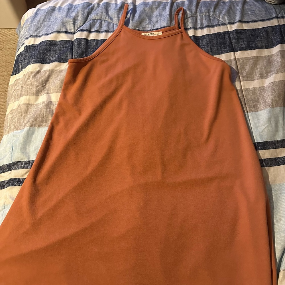 Wallflower Terracotta Sleeveless Top